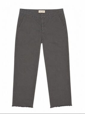 Nili Lotan Jenna raw hem khakis, size 10